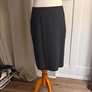 💕 J. Crew Elegant Black Pencil Skirt